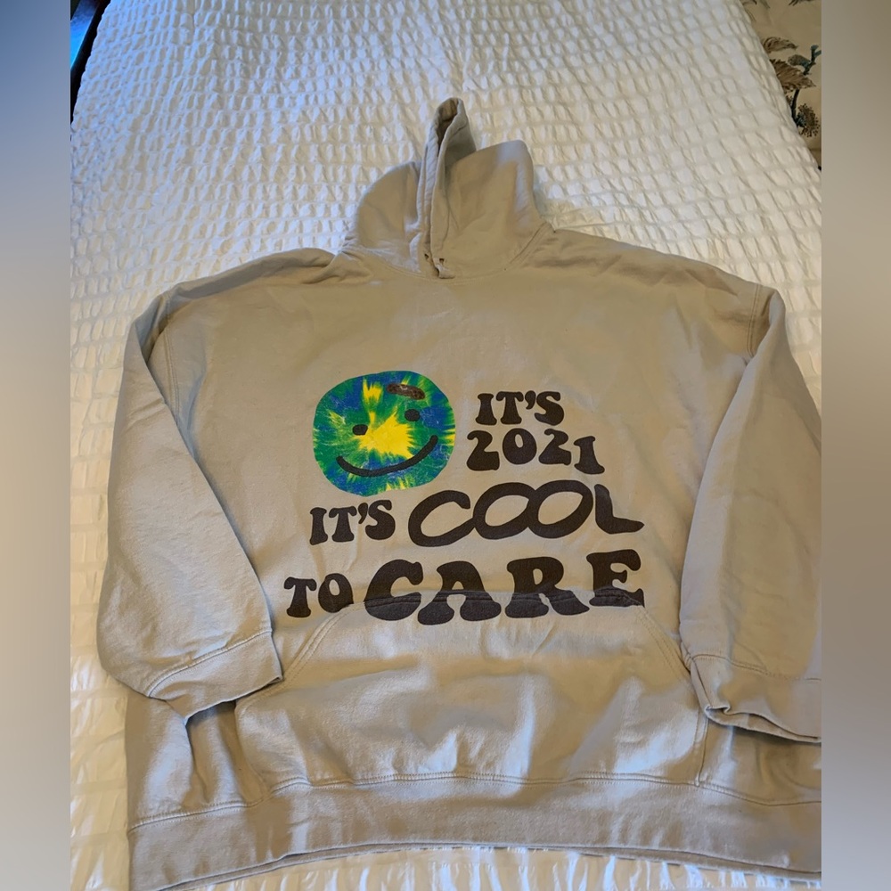 Lonely Ghost Hoodie It's Cool To Care 2021 xxlarge